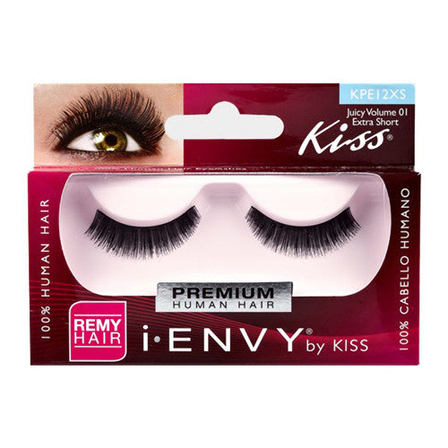 Kiss I Envy Juicy Volume 01 Extra Short Lashes, 1 ea